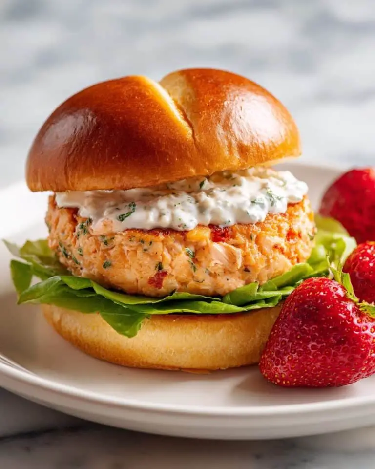 Salmon Burgers with Dill and Lemon Recipe