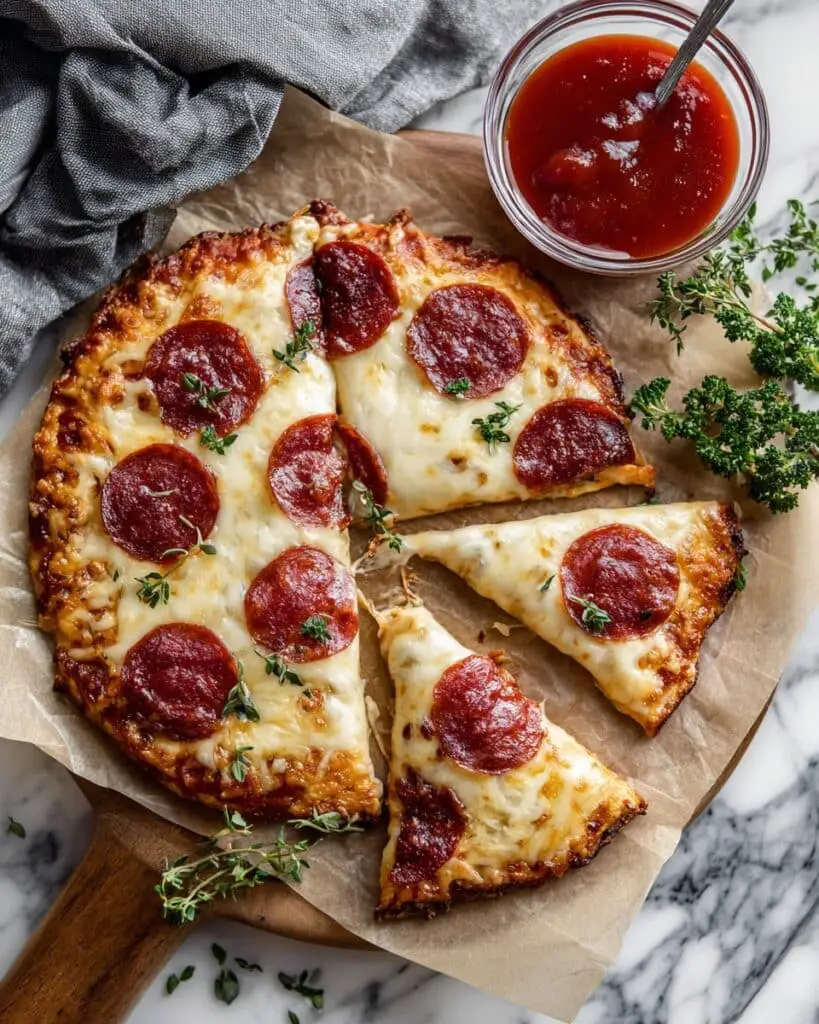 Air Fryer Cottage Cheese Pizza Toast Recipe