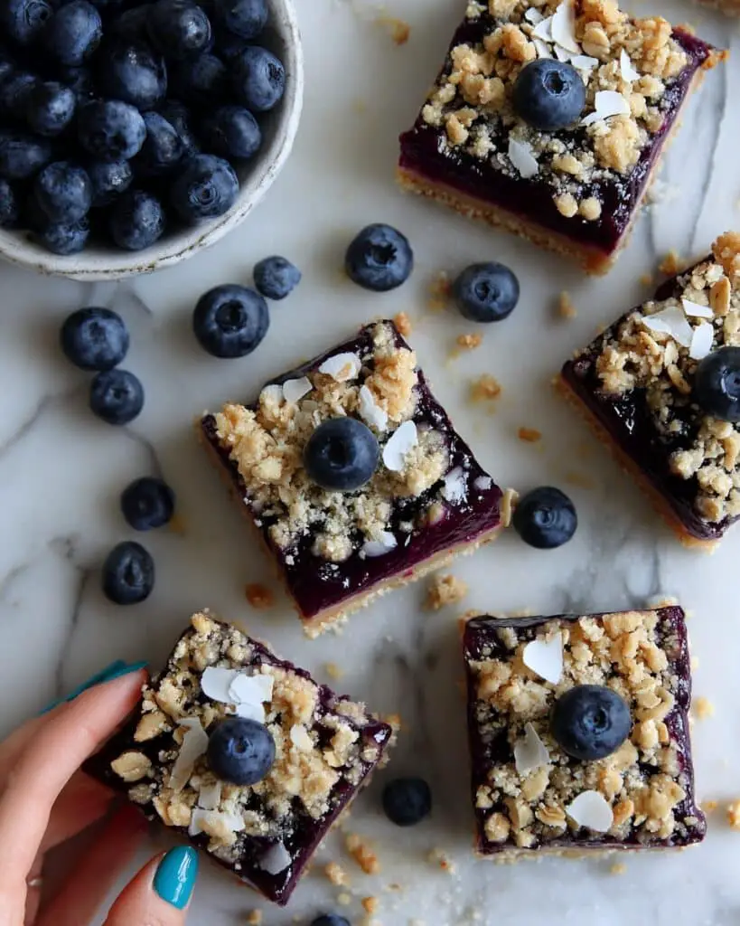 Blueberry Pie Bars Recipe