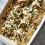 Baked Mushroom Chicken Recipe