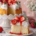 One Layer Strawberry Shortcake Cake Recipe