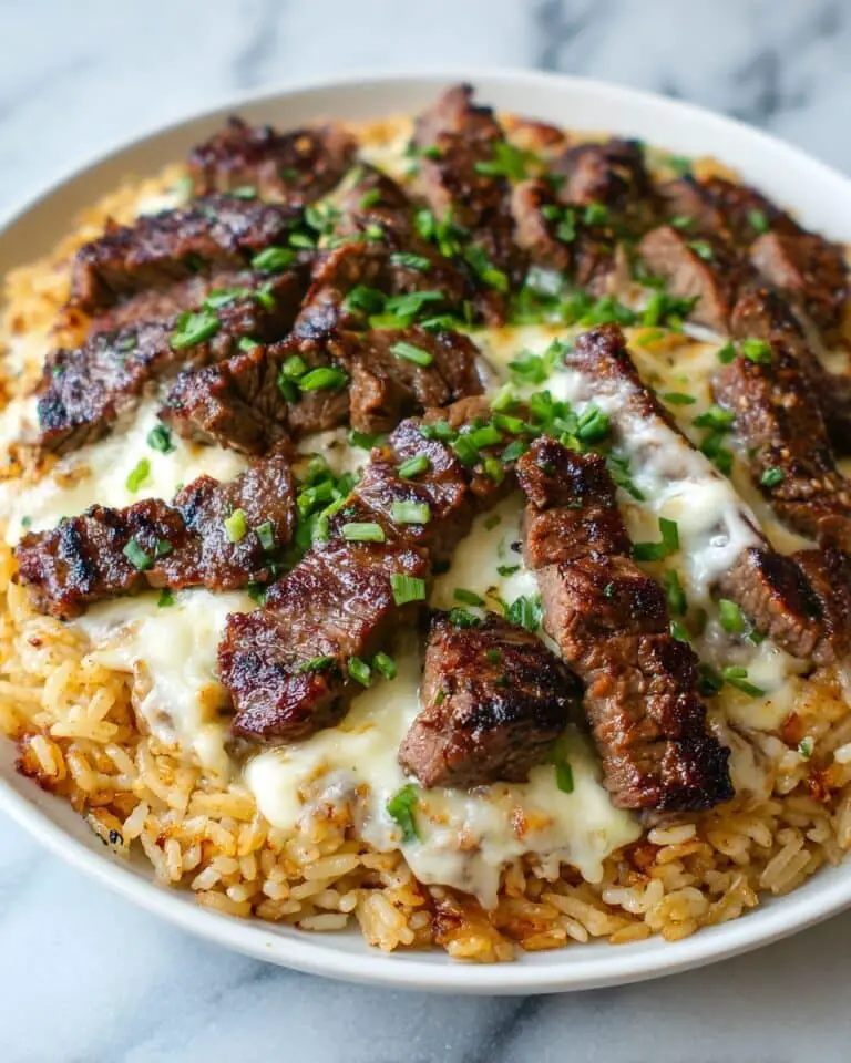 Cheese Steak Fried Rice Recipe