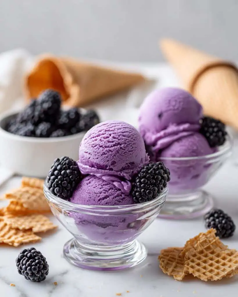 Blackberry Ice Cream Recipe