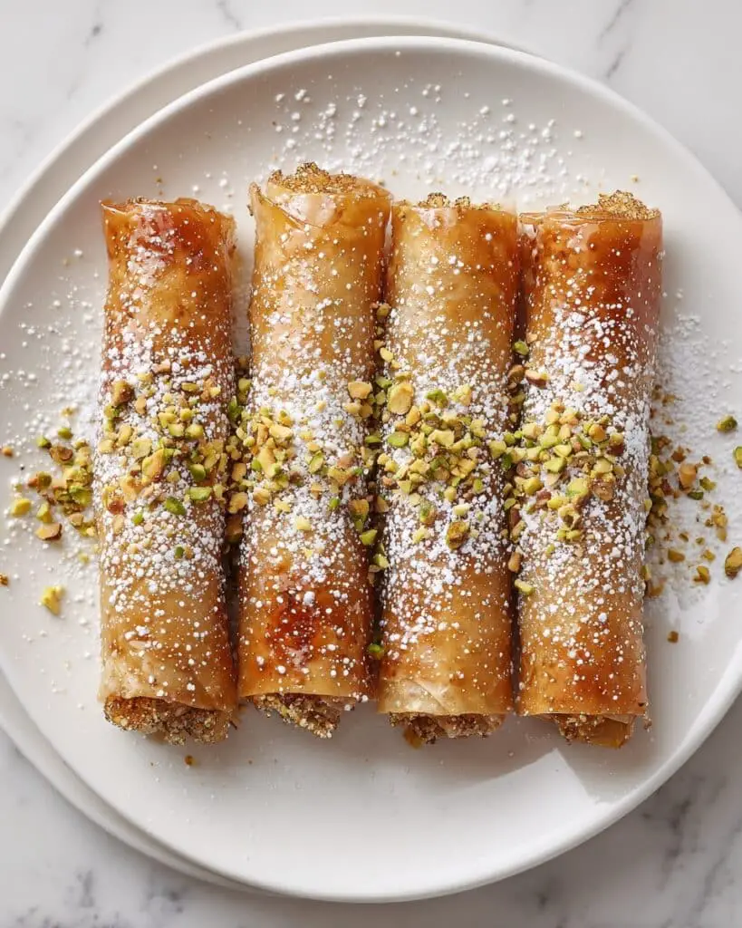Moroccan Honey and Almond Cigars Recipe