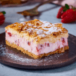 Puff Pastry Strawberry Cheesecake