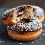 Chocolate Filled Donuts – Soft, Fluffy & Irresistibly Gooey