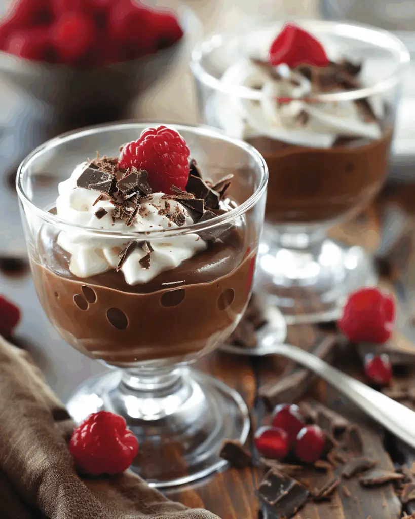 Vanilla and Chocolate Pudding