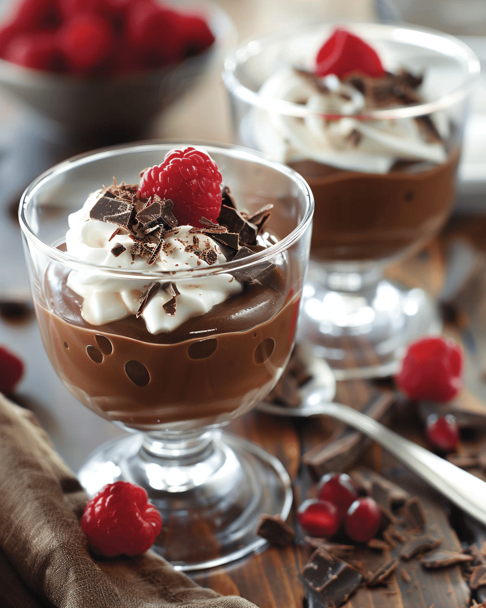 Vanilla and Chocolate Pudding