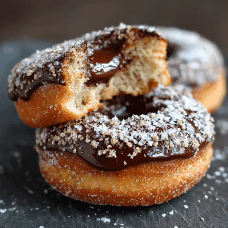 Chocolate Filled Donuts – Soft, Fluffy & Irresistibly Gooey