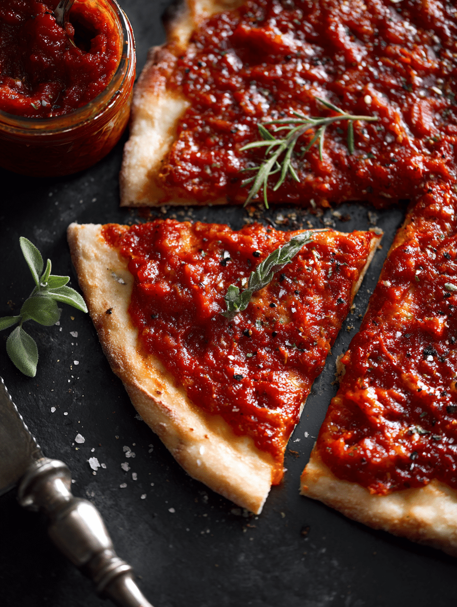 Homemade Tomato Pizza Sauce