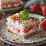 Rhubarb Coconut Cream Pie Bars