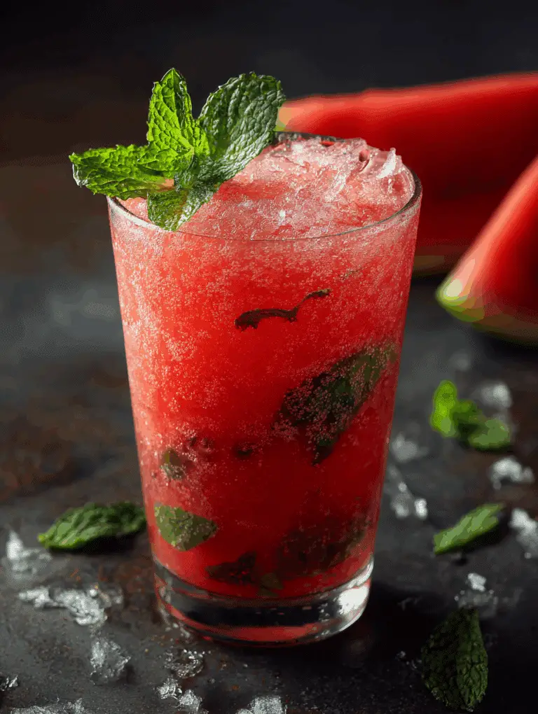 Watermelon Mojito recipe
