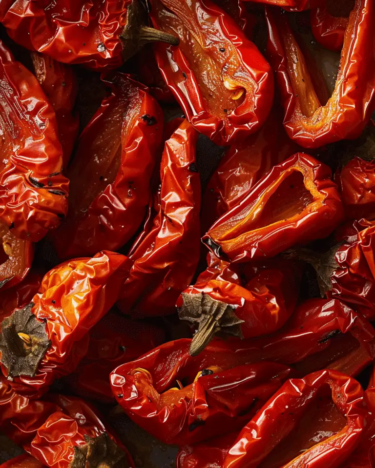 Homemade Roasted Red Peppers