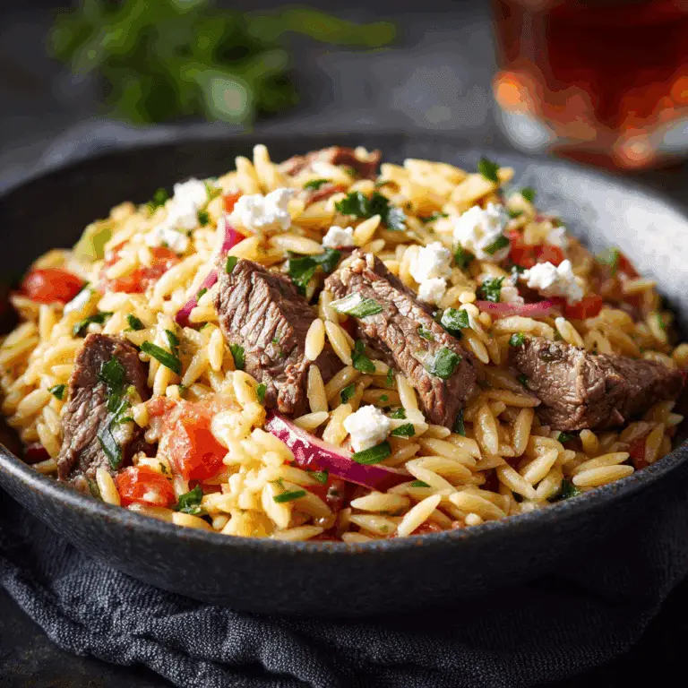 Beef Giouvetsi (Greek Beef Orzo Pasta)