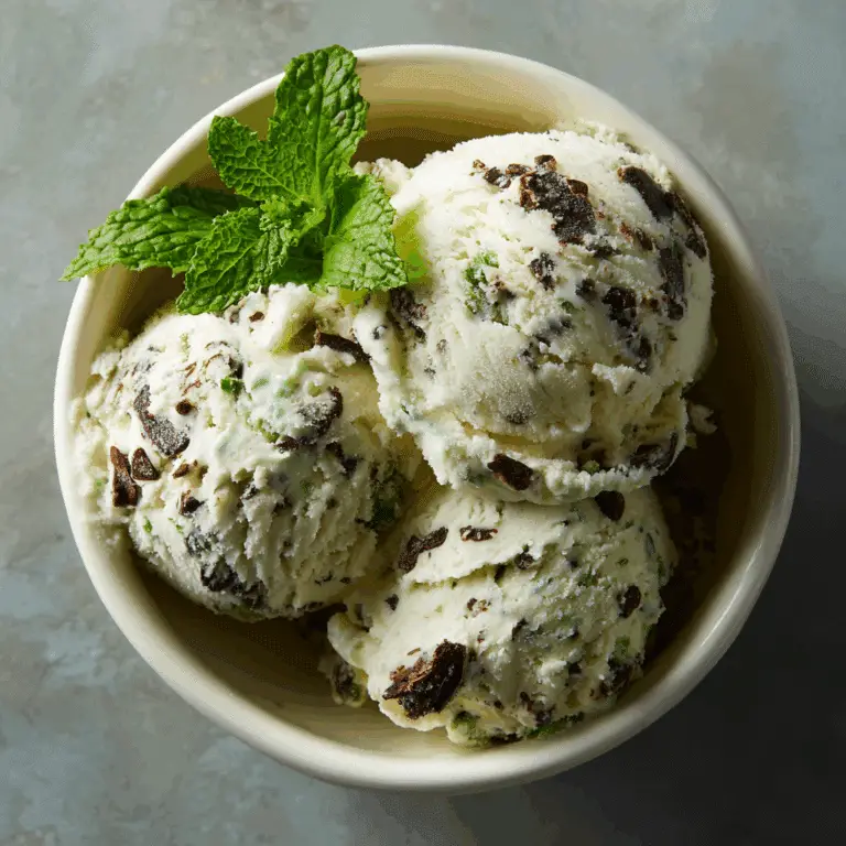 Chocolate Chip Mint Ice Cream