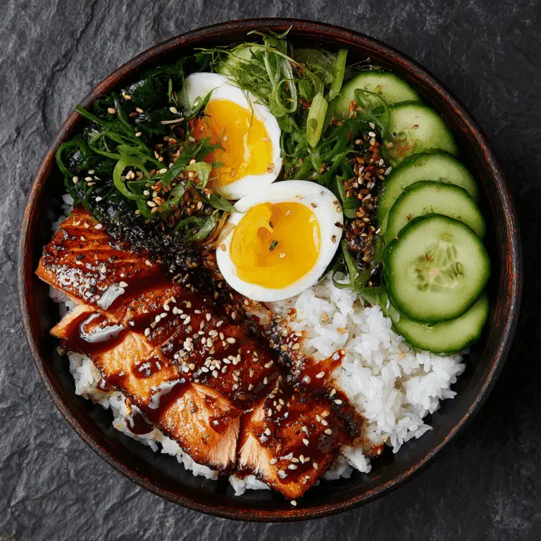 Salmon Teriyaki Bowl: A Perfect Blend of Sweet Heat and Juicy Flavor