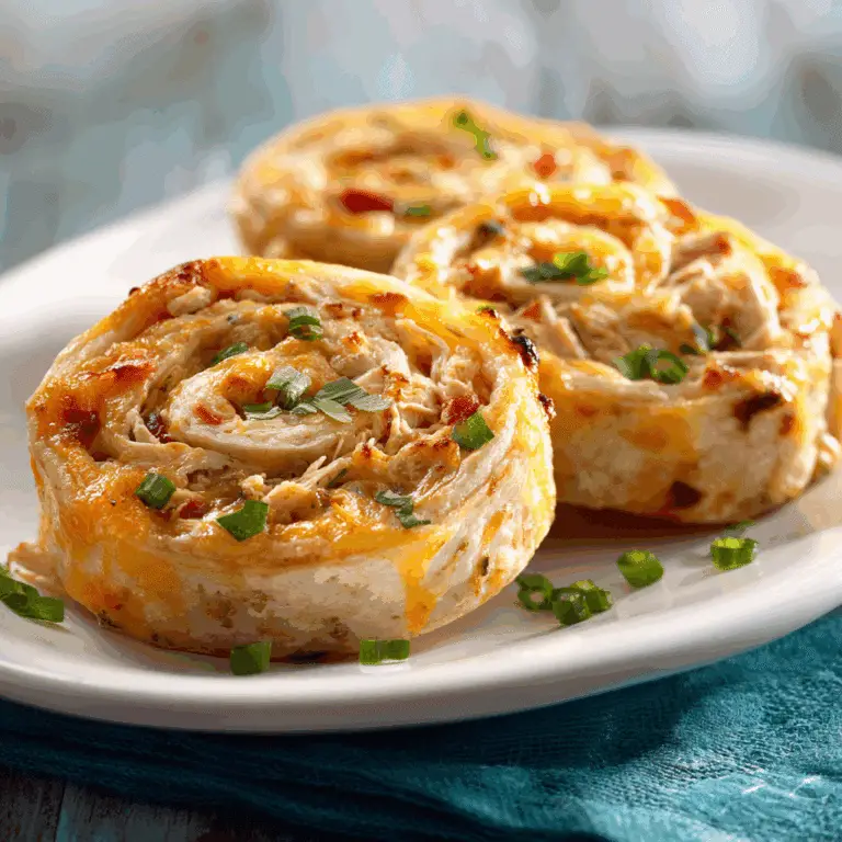 Cheesy Chicken Taco Pinwheels