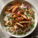 BBQ Chicken Bowls with Sweet Potatoes and Coleslaw (Whole30)