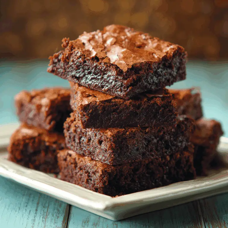 The Best Fudge Brownies (with Crackly Tops)