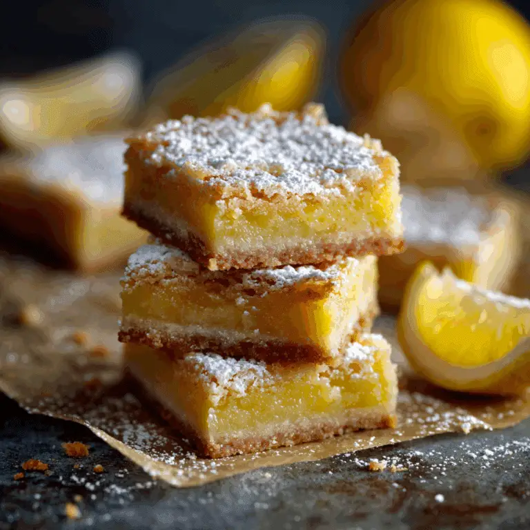 Super Easy Lemon Bars