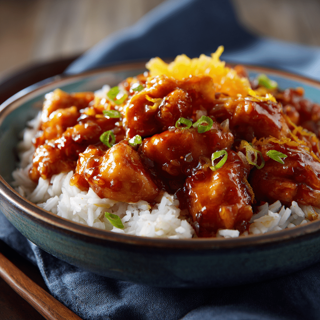 Easy Slow Cooker Orange Chicken