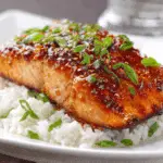 Crispy Honey Garlic Glazed Salmon Recipe