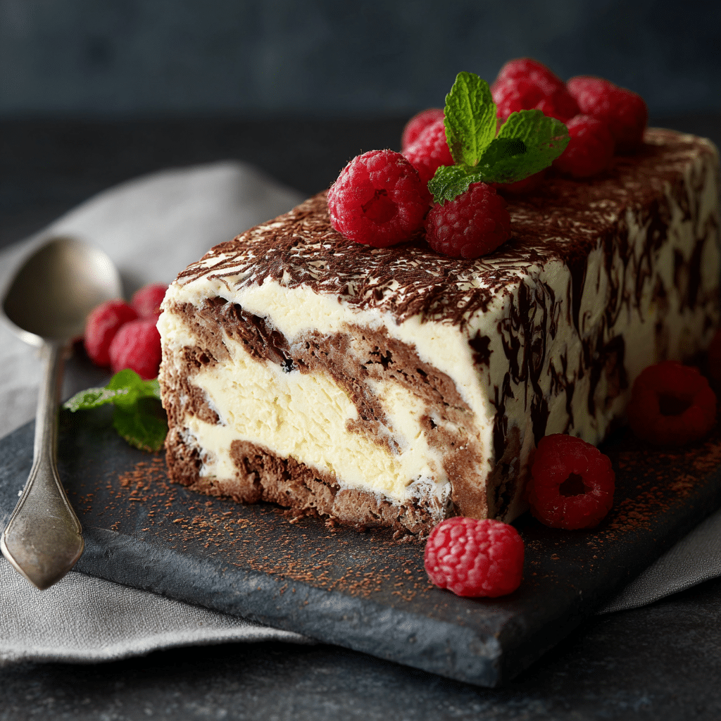 Homemade Ice Cream Terrine