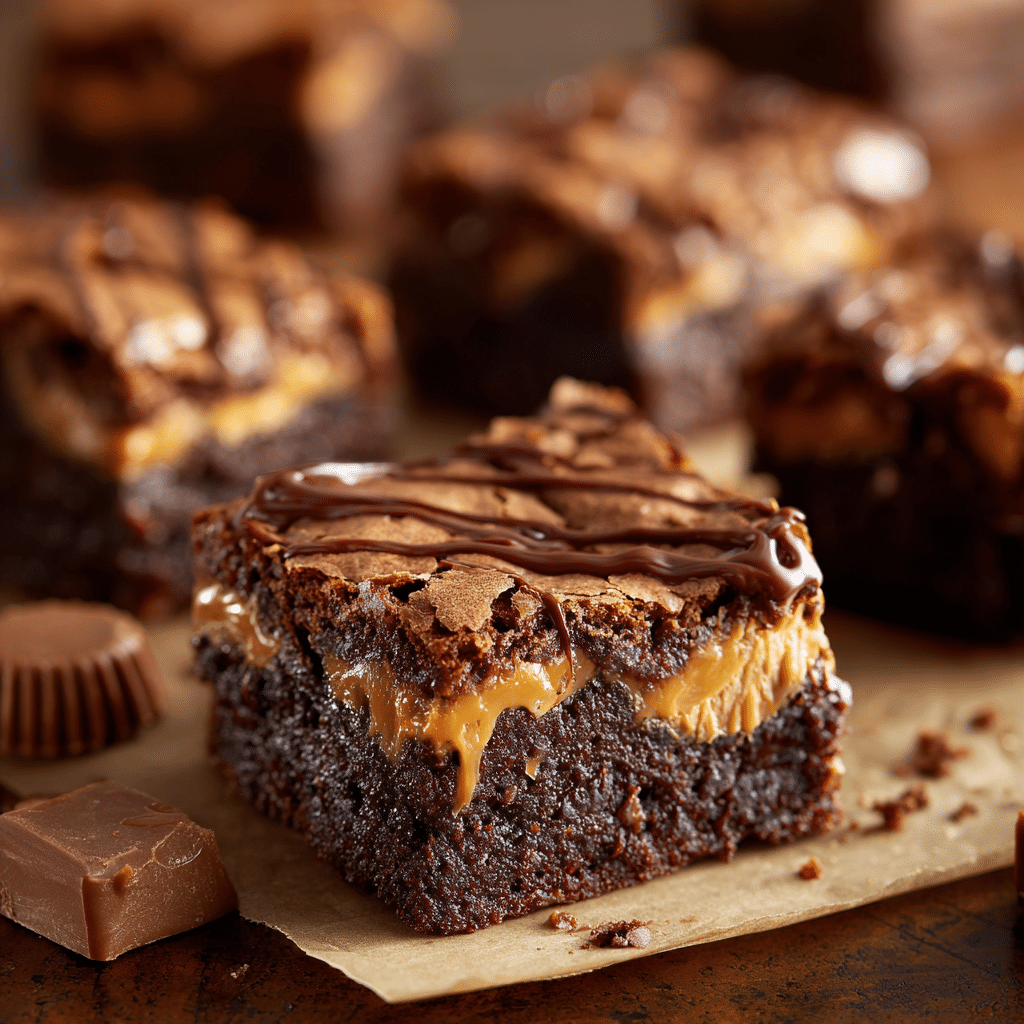 Peanut Butter Cup Brownies
