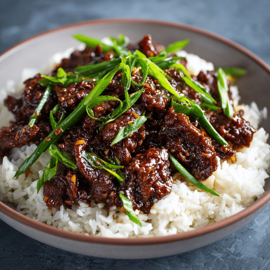 Easy Mongolian Beef