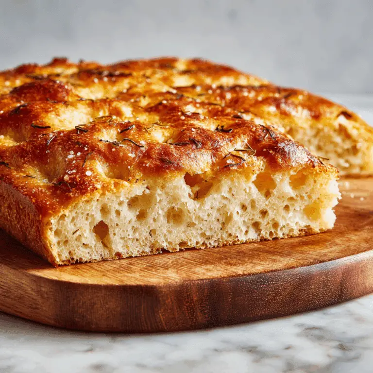 Easy No-Knead Focaccia
