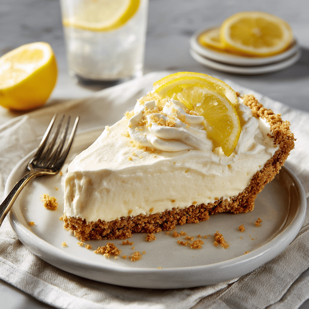No-Bake Lemonade Pie Delight