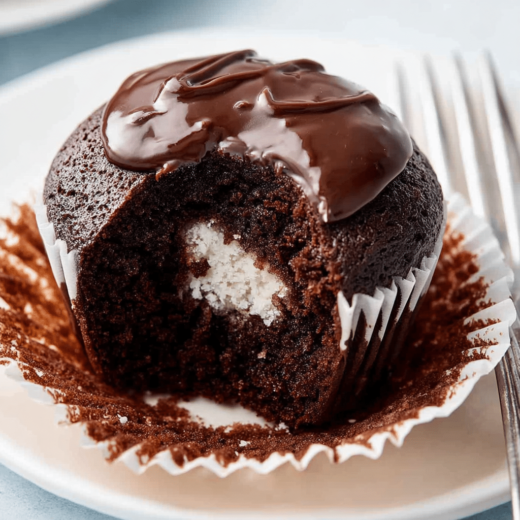 Homemade Hostess Cupcakes