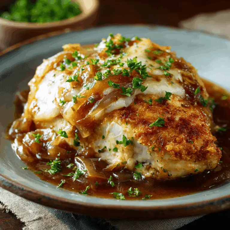 French Onion Baked Chicken