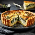 Elegant Ricotta and Spinach Quiche