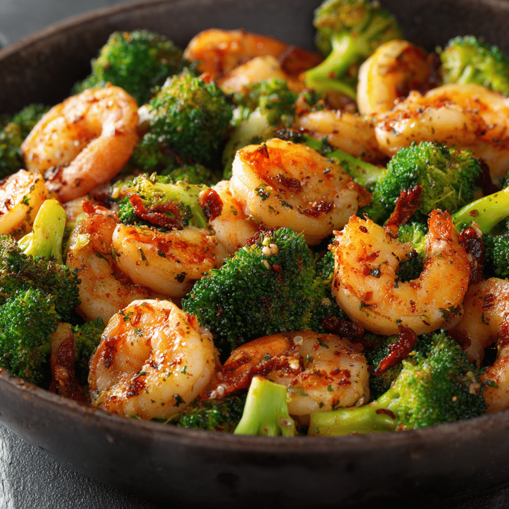 Quick Shrimp and Broccoli Stir Fry