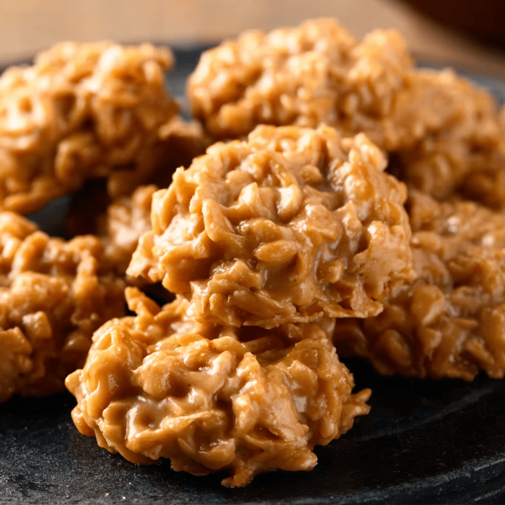 Peanut Butter No Bake Cookies