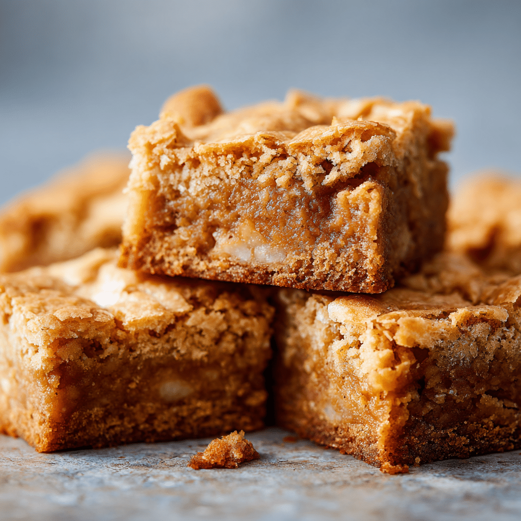 Grandma’s Chewy Butterscotch Blondies