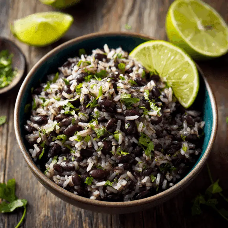 Cilantro-Lime Black Bean Rice