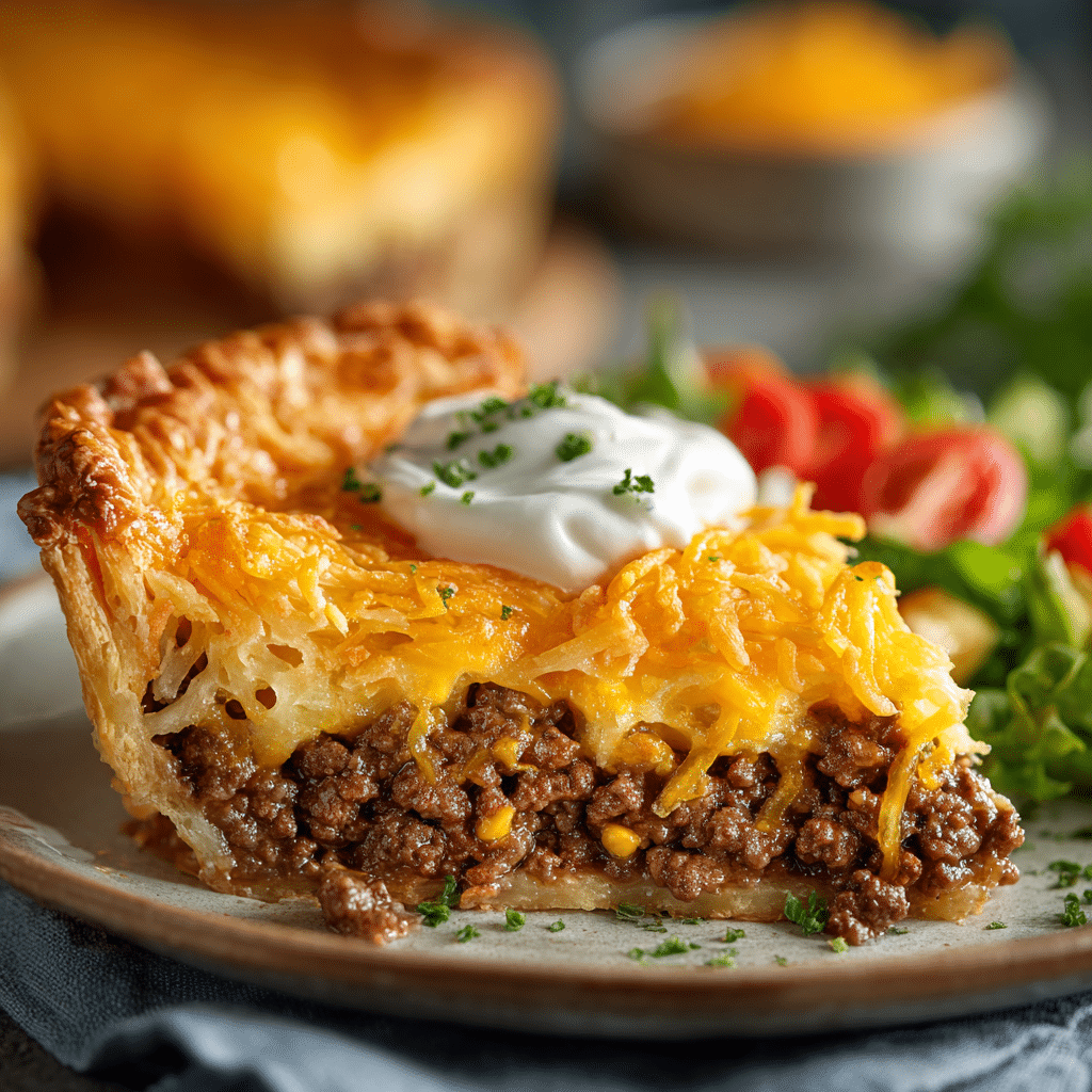 Cheeseburger Pie (Inspired by Pioneer Woman)