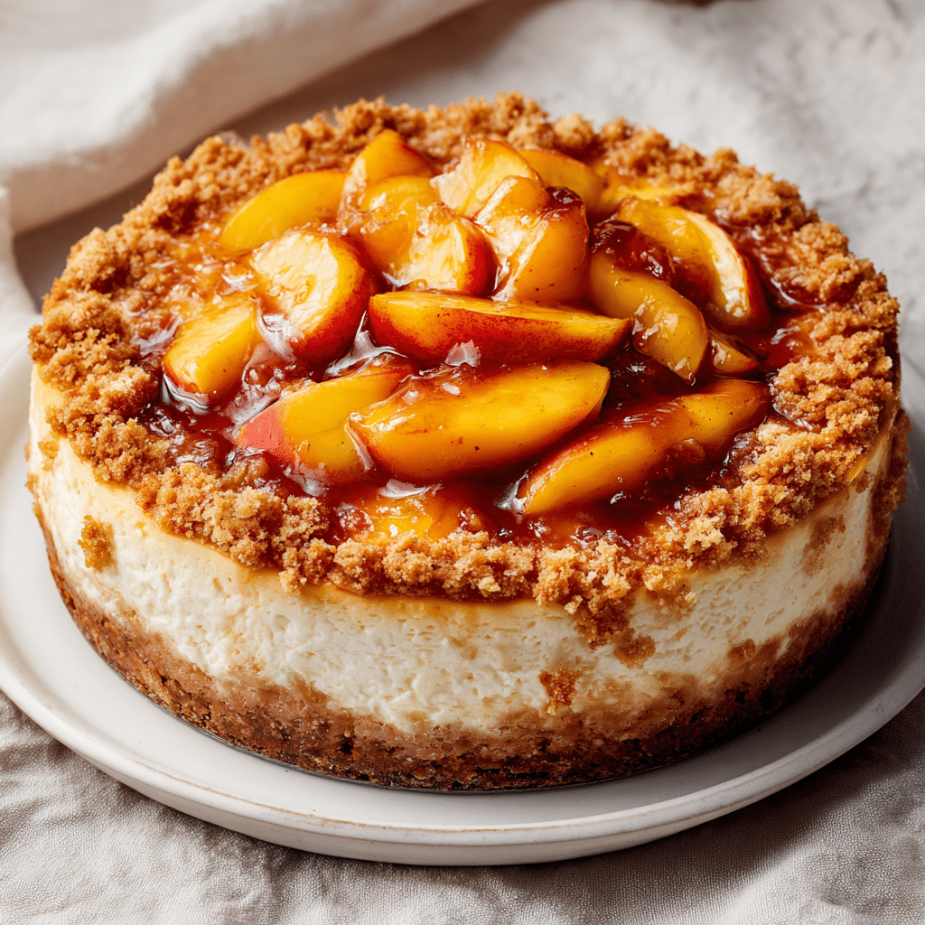 Peach Cobbler Cheesecake: A Heavenly Southern Dessert Fusion