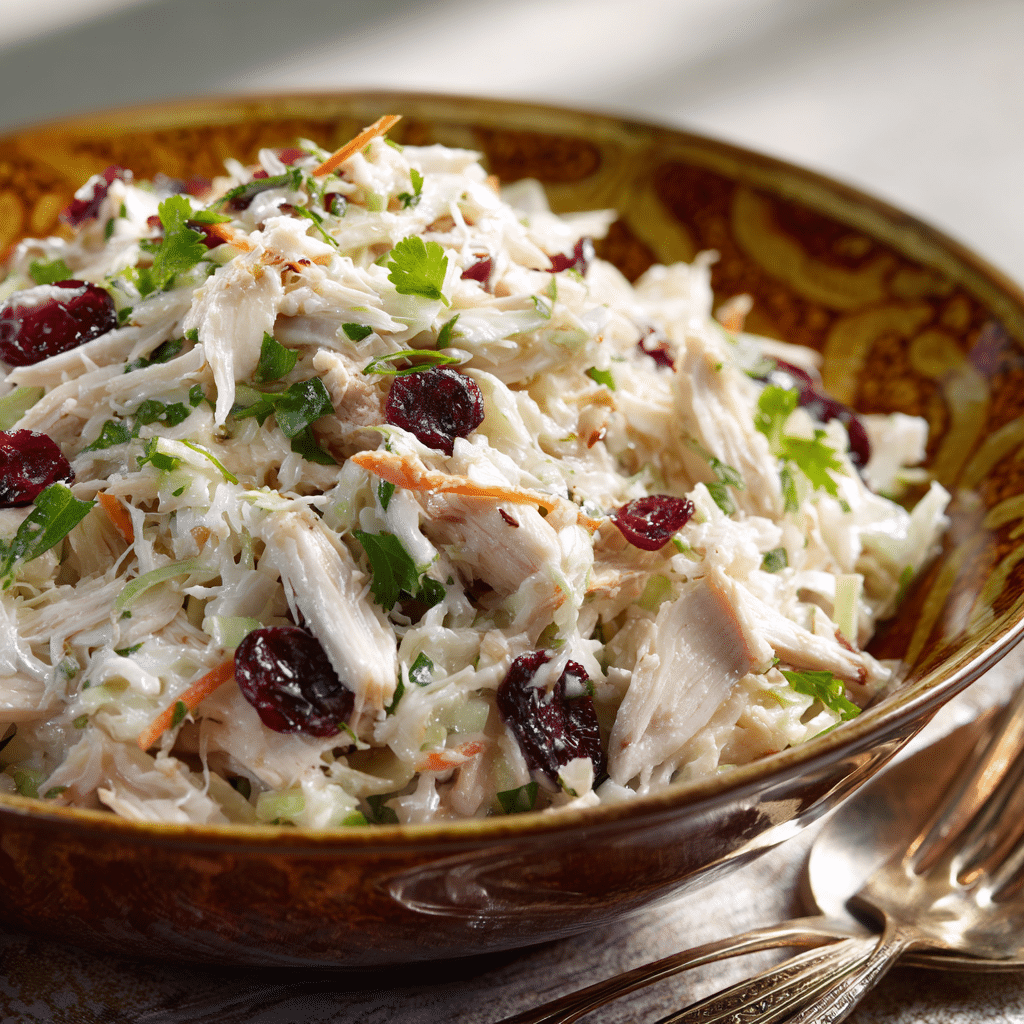 Asian Chicken Cranberry Salad