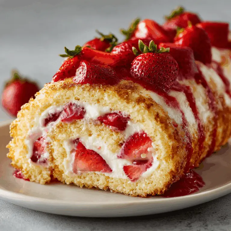 Strawberry Shortcake Cheesecake Rolls