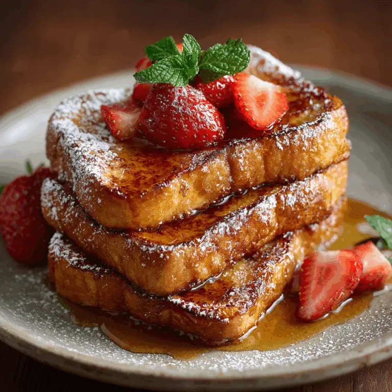 Golden and Crispy French Toast