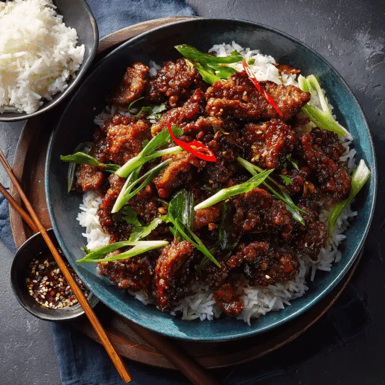 Crispy Ginger Beef