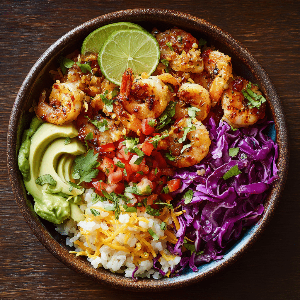 Shrimp Taco Lunch Bowls