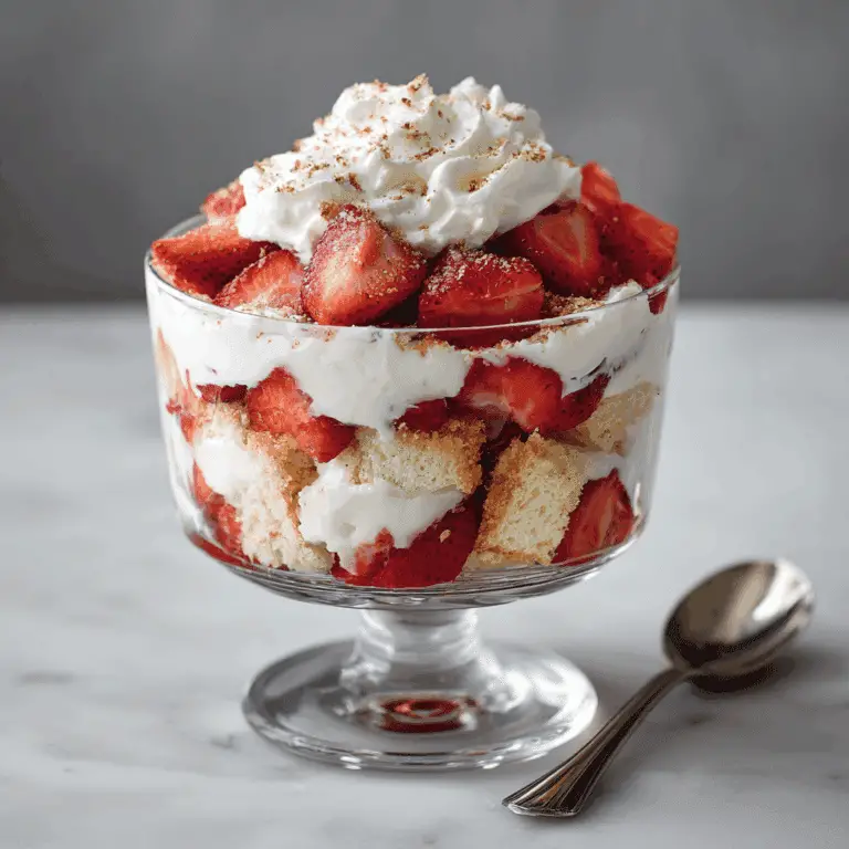 Strawberry Shortcake Trifles