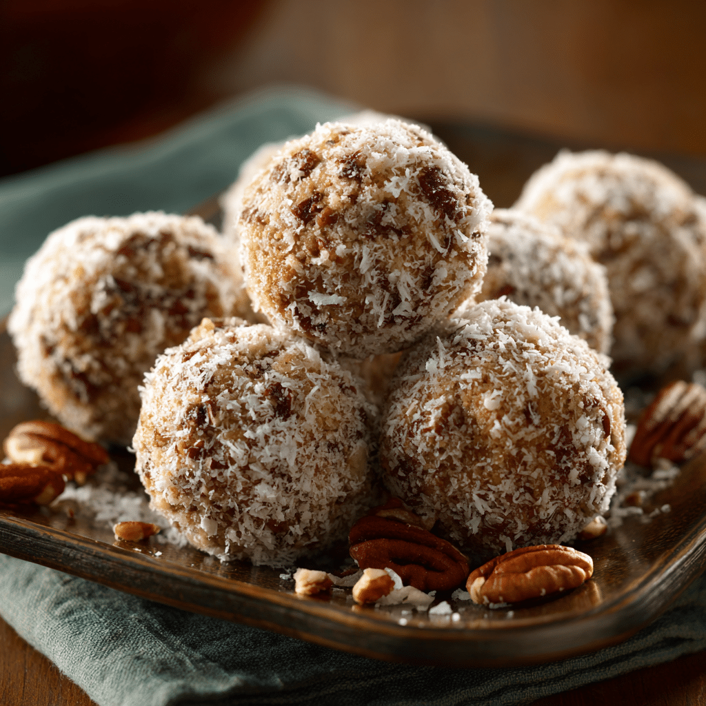 4-Ingredient Pecan Balls