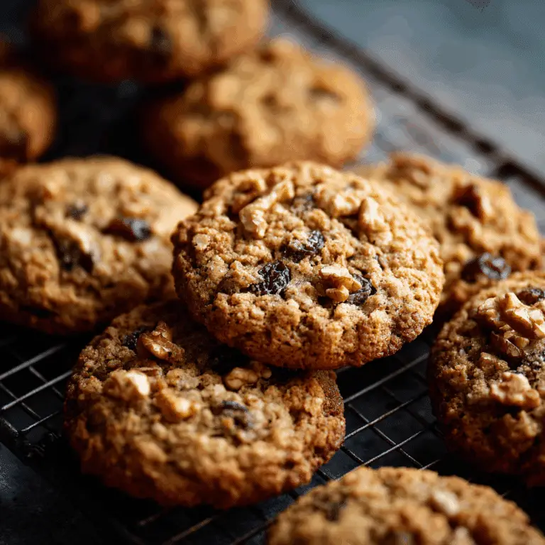 Date Walnut Breakfast Cookies