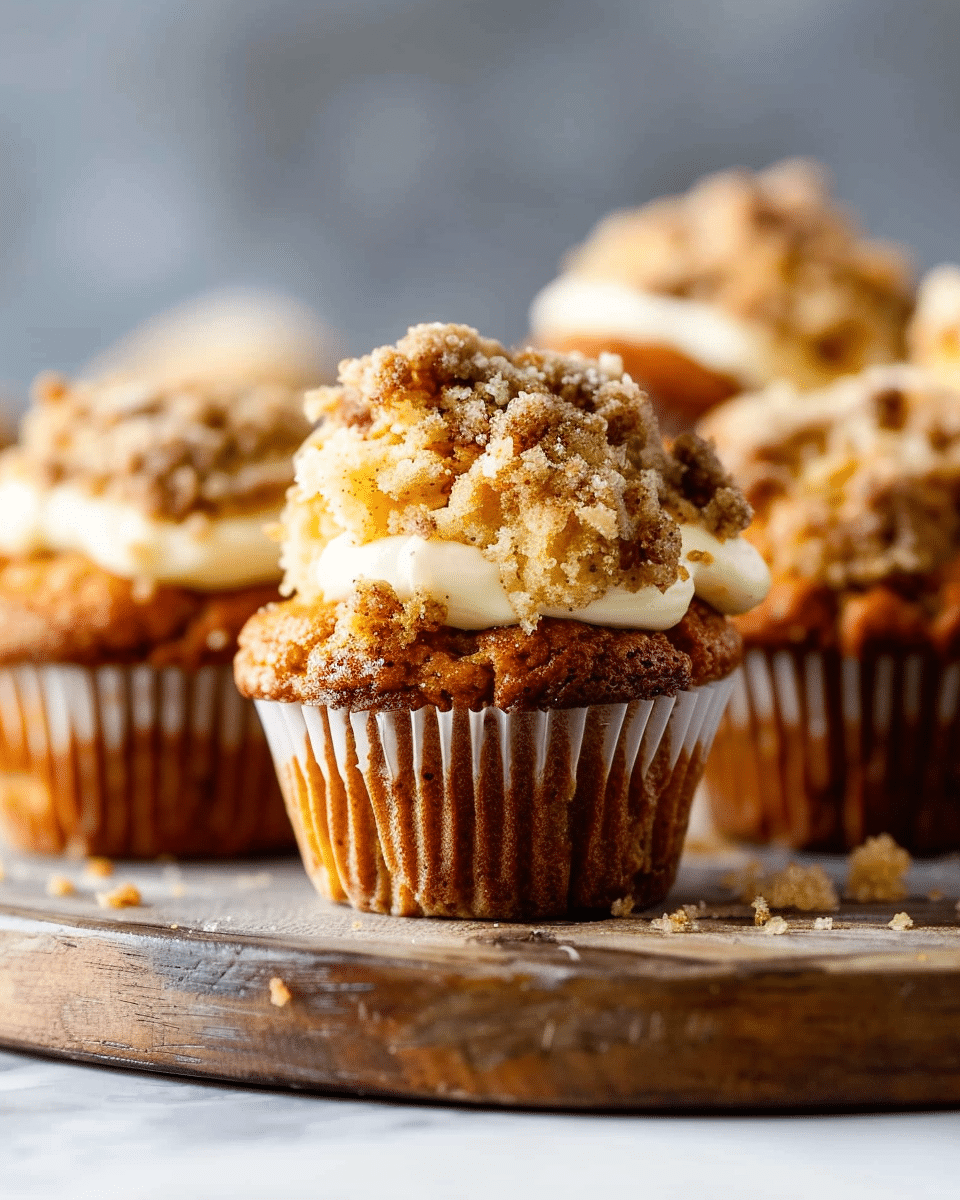 Pumpkin Cream Cheese Muffins