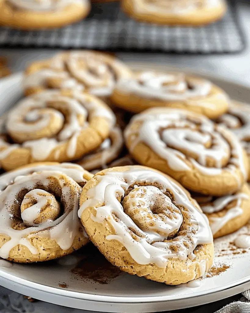 Irresistible Cinnamon Roll Cookies